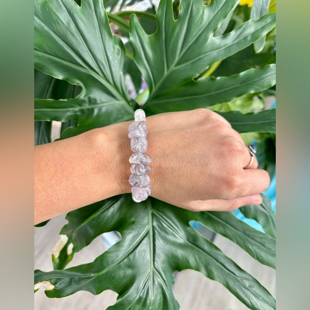 Amethyst & Rose Quartz Bracelet